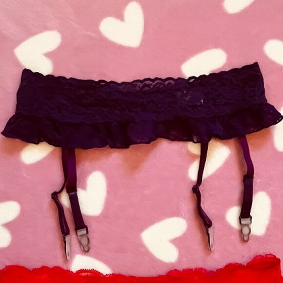 set of 4 Victoria's Secret lace garter belts size XS - Picture 3 of 12